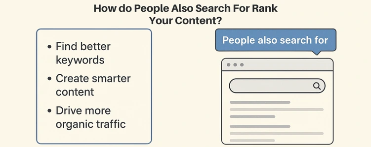 How do People Also Search For Rank Your Content?