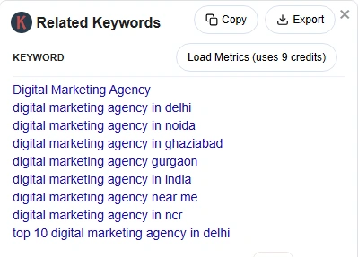Keywords Everywhere